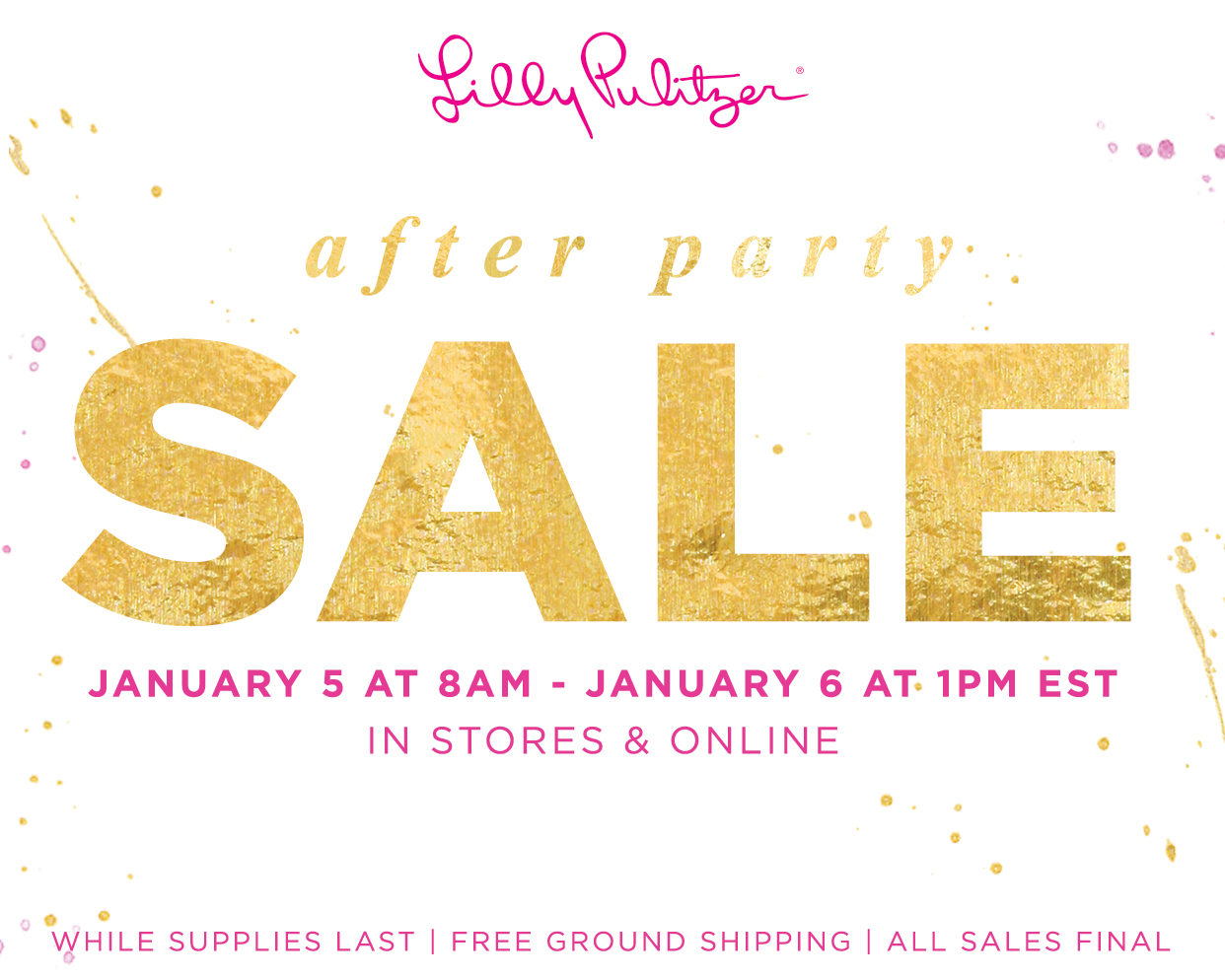 Tips and Tricks For The Lilly Pulitzer After Party Sale January 2017