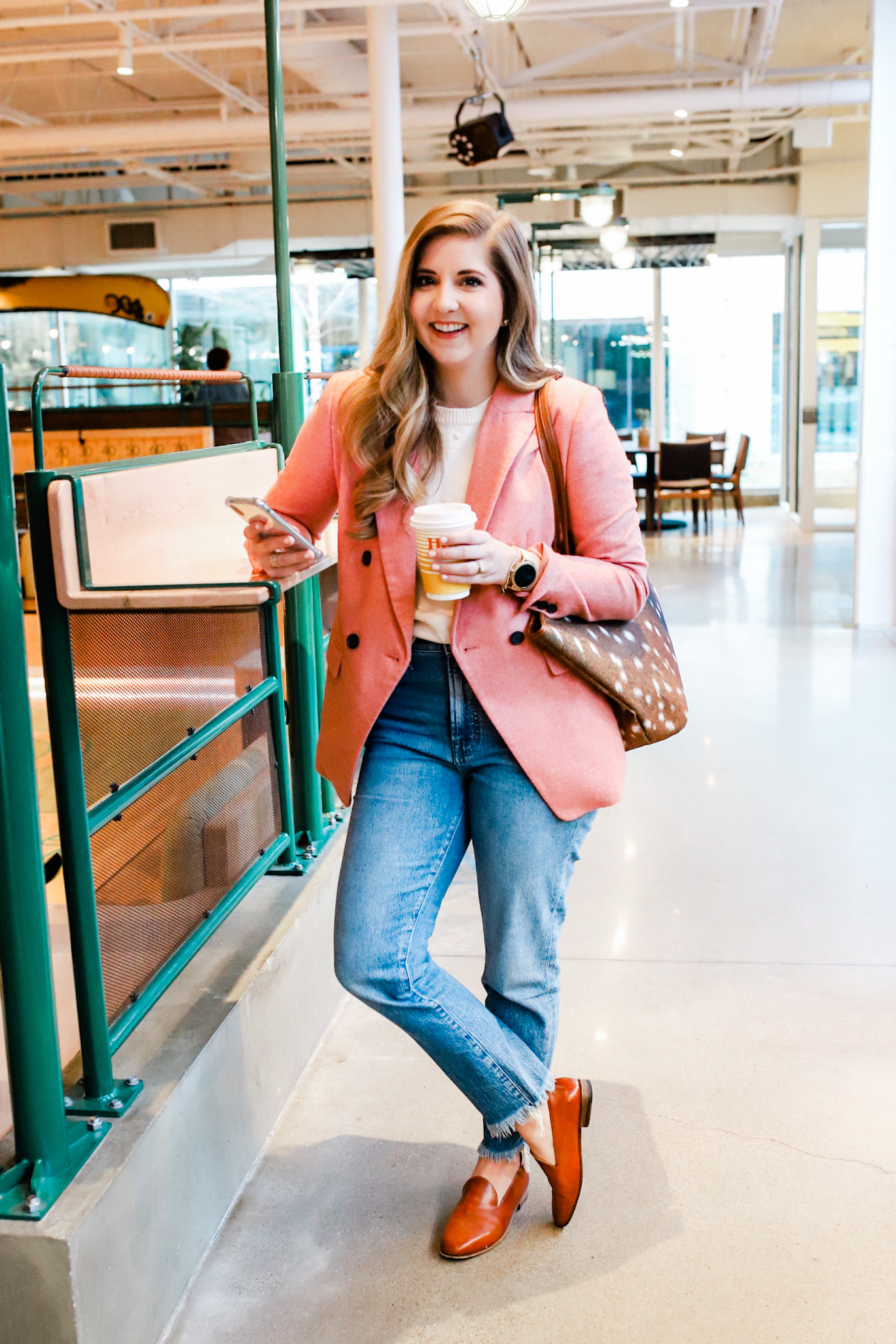 Pink Blazer Outfit Inspiration - Thrifty Pineapple