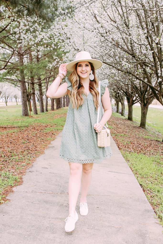 How To Dress Down A Spring Dress - Thrifty Pineapple